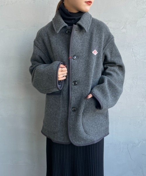 WEB限定】[DANTON/ダントン] ウールライトパイル カバーオール