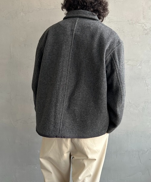 WEB限定】[DANTON/ダントン] ウールライトパイル カバーオール