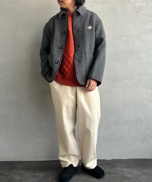 WEB限定】[DANTON/ダントン] ウールライトパイル カバーオール