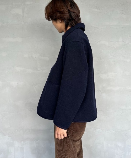 WEB限定】[DANTON/ダントン] ウールライトパイル カバーオール