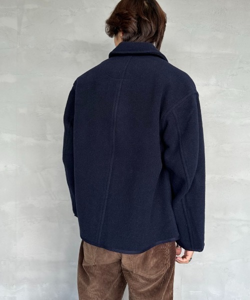 WEB限定】[DANTON/ダントン] ウールライトパイル カバーオール