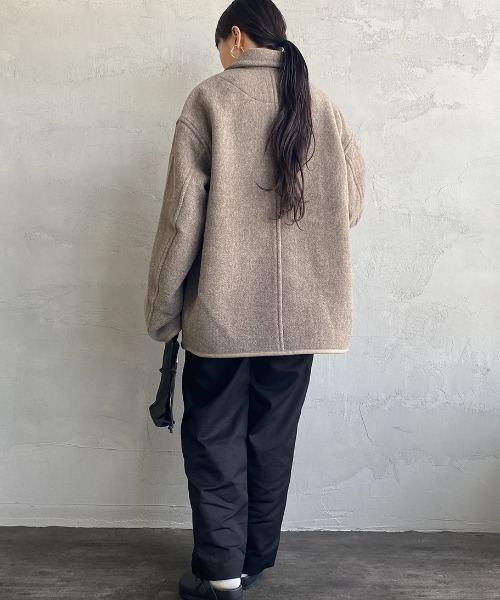 DANTON アイボリー カバーオール 42 DANTON アイボリー カバーオール 42