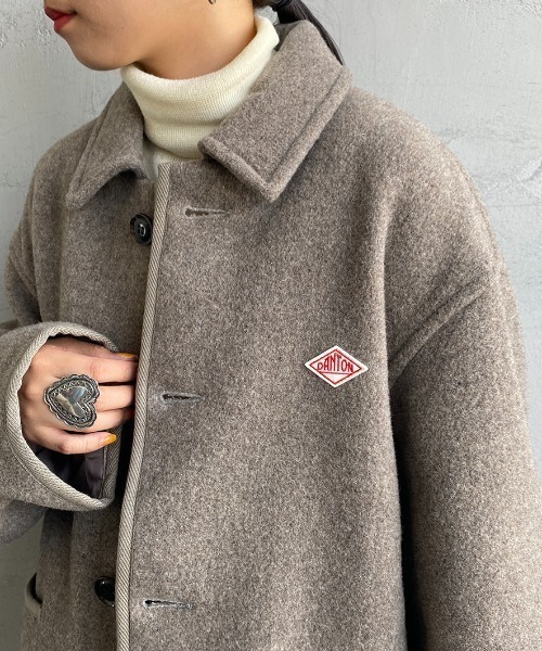 WEB限定】[DANTON/ダントン] ウールライトパイル カバーオール