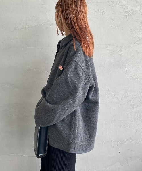 WEB限定】[DANTON/ダントン] ウールライトパイル カバーオール