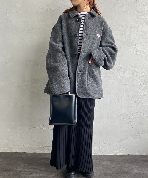 WEB限定】[DANTON/ダントン] ウールライトパイル カバーオール