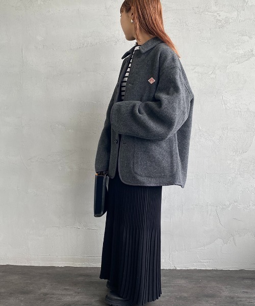 WEB限定】[DANTON/ダントン] ウールライトパイル カバーオール