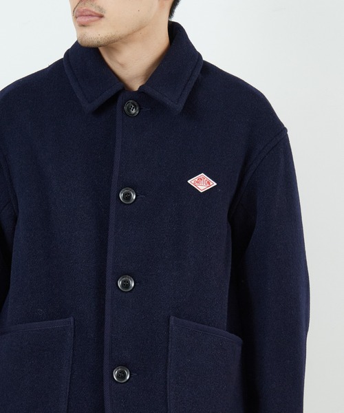 WEB限定】[DANTON/ダントン] ウールライトパイル カバーオール