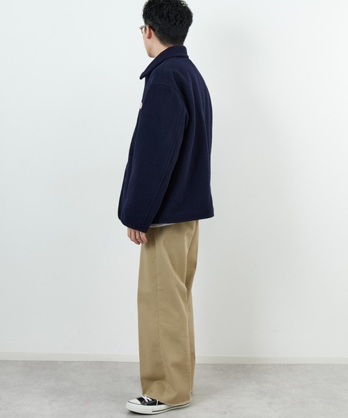 WEB限定】[DANTON/ダントン] ウールライトパイル カバーオール