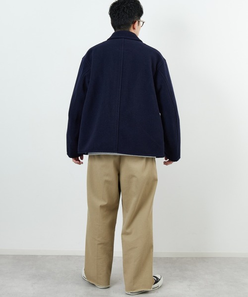 WEB限定】[DANTON/ダントン] ウールライトパイル カバーオール