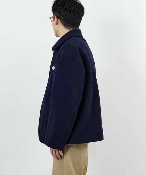 WEB限定】[DANTON/ダントン] ウールライトパイル カバーオール