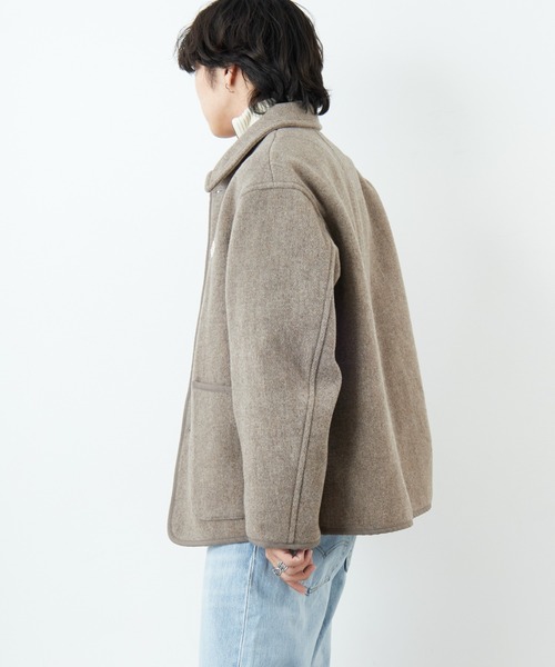 WEB限定】[DANTON/ダントン] ウールライトパイル カバーオール