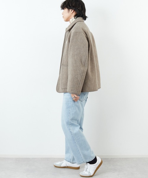 WEB限定】[DANTON/ダントン] ウールライトパイル カバーオール