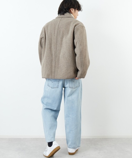 WEB限定】[DANTON/ダントン] ウールライトパイル カバーオール