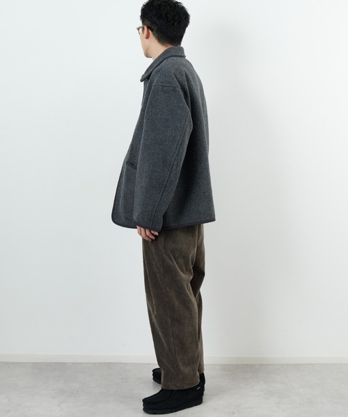 WEB限定】[DANTON/ダントン] ウールライトパイル カバーオール