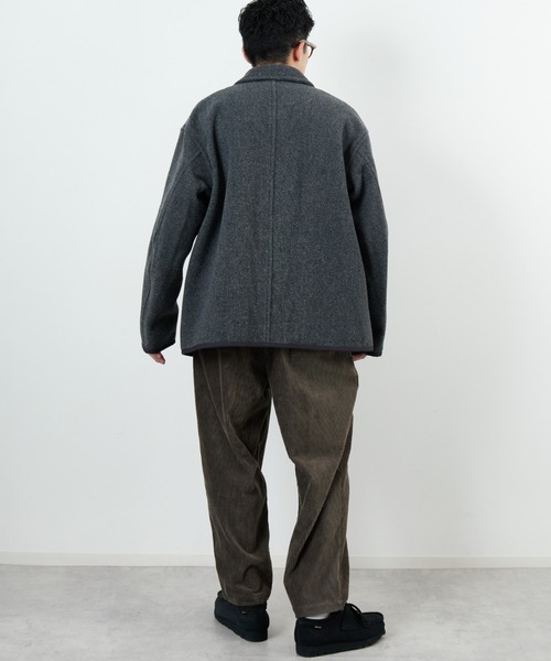 WEB限定】[DANTON/ダントン] ウールライトパイル カバーオール