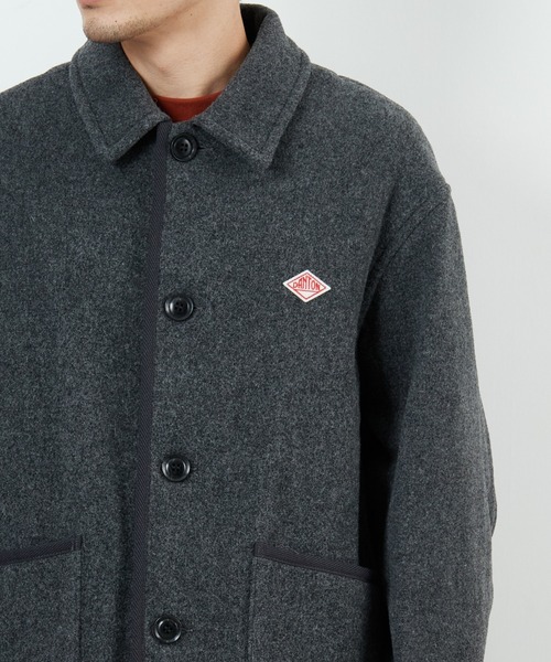 WEB限定】[DANTON/ダントン] ウールライトパイル カバーオール