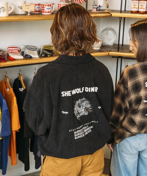 wolf & rewolf ブルゾン FREAK'S STORE/SHE WOLF DINER×FREAK'S STORE/シーウルフダイナー 別注