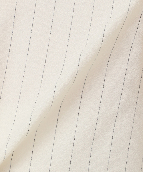 A PUPIL（アピューピル）の「【A PUPIL/ア ピューピル】BIG BT BL STRIPES：ブラウス（シャツ/ブラウス・レディース・ホワイト・MEDIUM）」の10枚目の写真