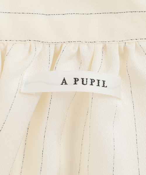 A PUPIL（アピューピル）の「【A PUPIL/ア ピューピル】BIG BT BL STRIPES：ブラウス（シャツ/ブラウス・レディース・ホワイト・MEDIUM）」の11枚目の写真