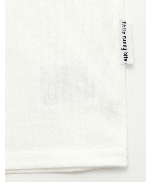 Little sunny bite（リトルサニーバイト）の「【Little Sunny Bite】MARRONCREAM x little sunny bite big tee（Tシャツ/カットソー・レディース・ホワイト/ピンク/ブラック・SMALL/MEDIUM）」の8枚目の写真