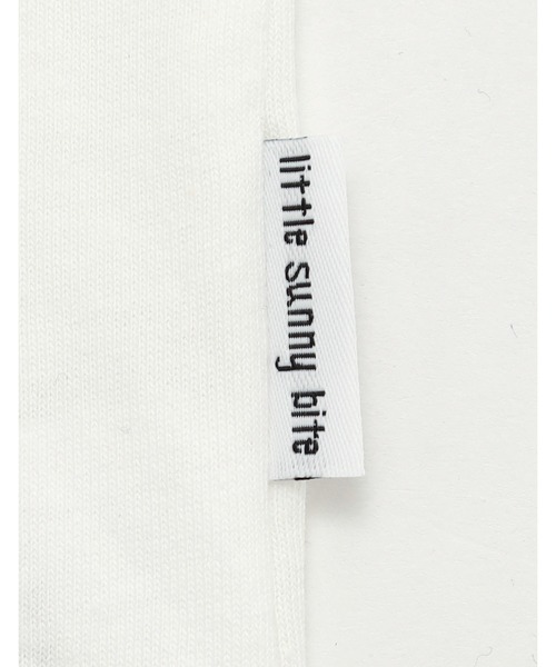 Little sunny bite（リトルサニーバイト）の「【Little Sunny Bite】MARRONCREAM x little sunny bite big tee（Tシャツ/カットソー・レディース・ホワイト/ピンク/ブラック・SMALL/MEDIUM）」の9枚目の写真