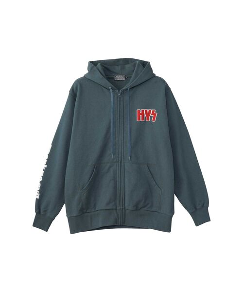 HYSTERIC GLAMOUR（ヒステリックグラマー）の「SPEAK NO EVIL パーカー（パーカー・メンズ・グリーン/グレー/ブラック・SMALL/MEDIUM/LARGE/X-LARGE）」の8枚目の写真