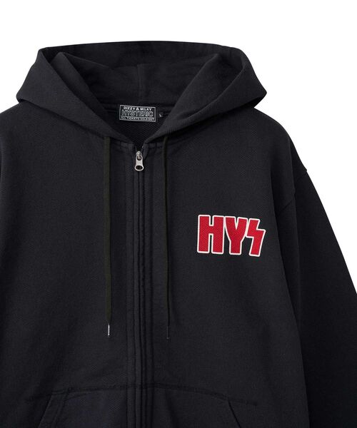 HYSTERIC GLAMOUR（ヒステリックグラマー）の「SPEAK NO EVIL パーカー（パーカー・メンズ・グリーン/グレー/ブラック・SMALL/MEDIUM/LARGE/X-LARGE）」の13枚目の写真