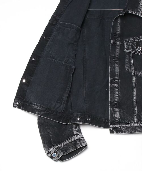 最安値‼️JOHN LAWRENCE SULLIVAN デニムジャケット JOHN LAWRENCE SULLIVAN ジョンローレンスサリバン 20SS BLEACHED