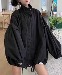 CELENA BEATS（セレナビーツ）の「バルーンスリーブ オーバーサイズ ジップアップ ブルゾン（ブルゾン）」