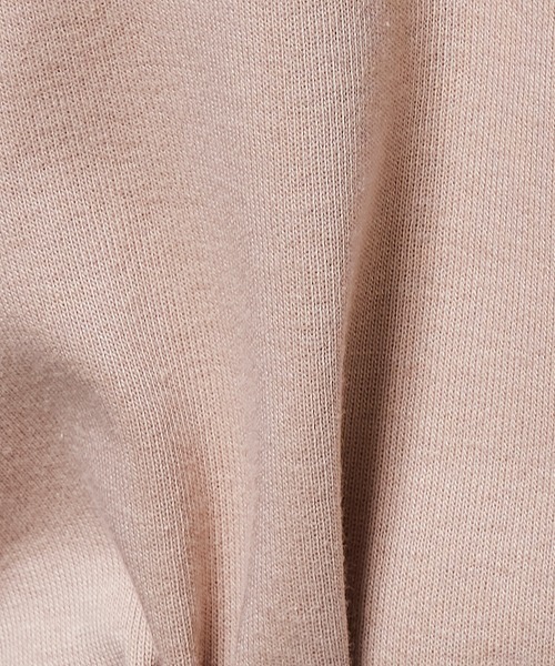 DOUBLE STANDARD CLOTHING（ダブルスタンダードクロージング）の「Dロゴ刺繍フライスTシャツ（Tシャツ/カットソー・レディース・オフホワイト/ベージュ/ブラウン・FREE）」の15枚目の写真