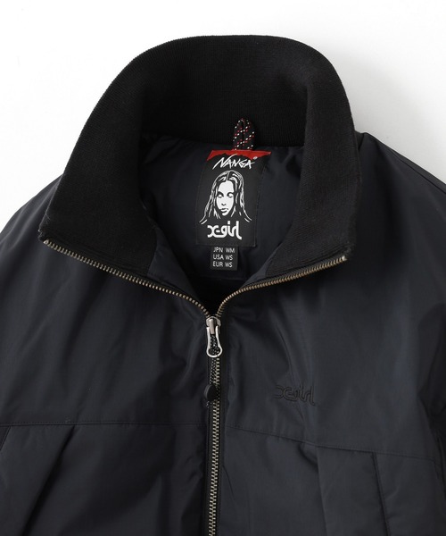 X-girl × NANGA PUFFER JACKET（ナイロンジャケット）｜NANGA（ナンガ