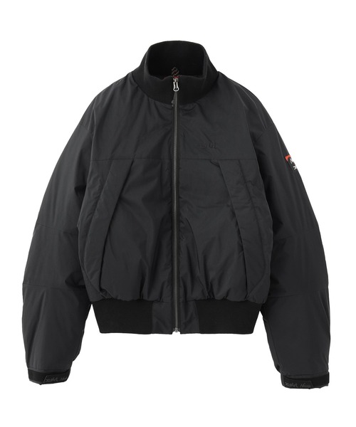 NANGA(ナンガ)の「X-girl × NANGA PUFFER JACKET(ナイロンジャケット・レディース・ベージュ/ブラック・S/M)」の18枚目の写真