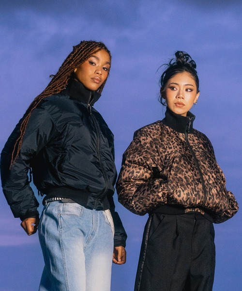 NANGA（ナンガ）の「X-girl × NANGA PUFFER JACKET（ナイロン