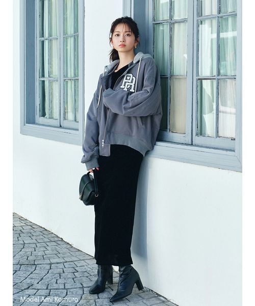 スナイデル　SNIDEL 【NUTMEG】コラボフード付きMA-1 NUTMEG】コラボフード付きMA-1(ブルゾン)｜アウター｜SNIDEL