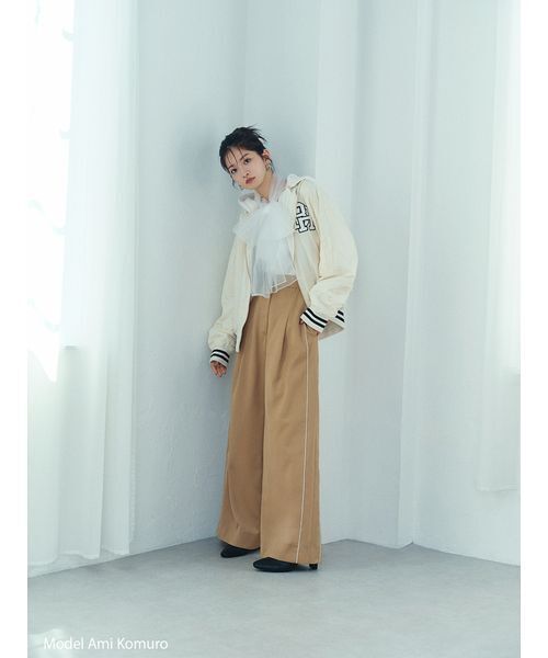 NUTMEG】コラボフード付きMA-1（ブルゾン）｜SNIDEL（スナイデル）の