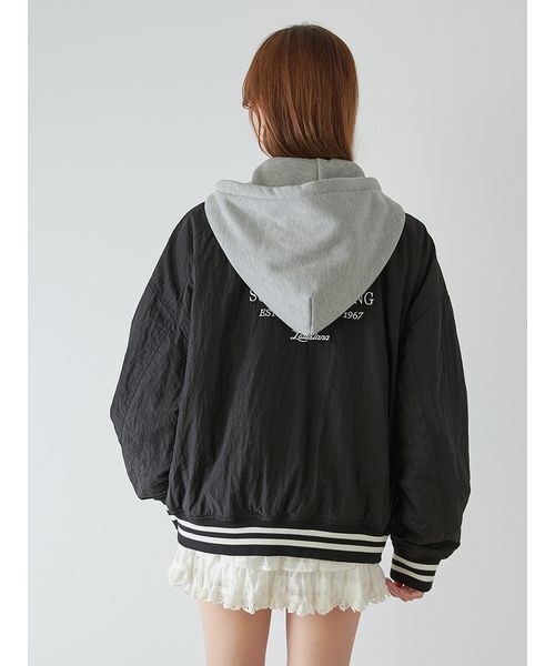 NUTMEG】コラボフード付きMA-1（ブルゾン）｜SNIDEL（スナイデル