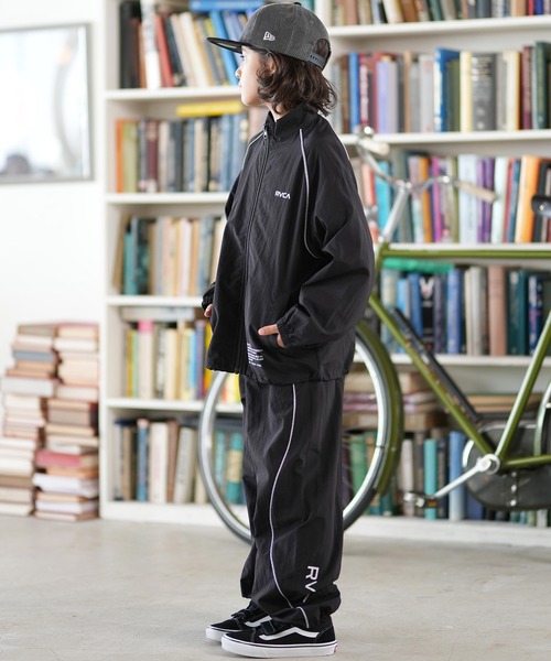 セール】RVCA/ルーカ MIL NYLON JACKET キッズ ジャケット BF046-751