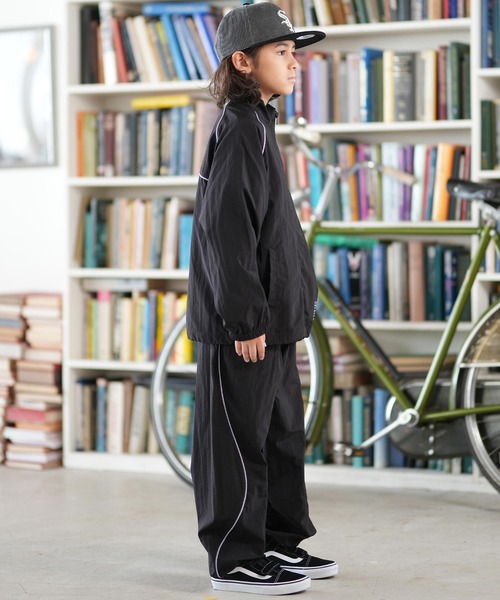 セール】RVCA/ルーカ MIL NYLON JACKET キッズ ジャケット BF046-751