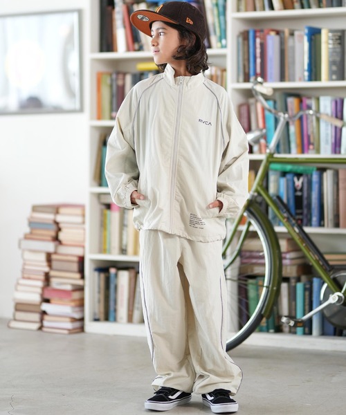 セール】RVCA/ルーカ MIL NYLON JACKET キッズ ジャケット BF046-751