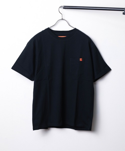 UNIVERSAL OVERALL(ユニバーサルオーバーオール)の「●UNIVERSAL OVERALL●POCKET S/S(Tシャツ/カットソー・メンズ・ブラック/オートミール/ホワイト・LARGE/MEDIUM)」の2枚目の写真