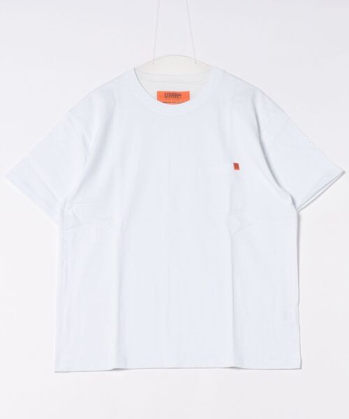 UNIVERSAL OVERALL(ユニバーサルオーバーオール)の「●UNIVERSAL OVERALL●POCKET S/S(Tシャツ/カットソー・メンズ・ブラック/オートミール/ホワイト・LARGE/MEDIUM)」の21枚目の写真