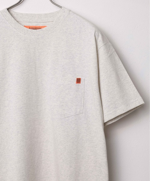 UNIVERSAL OVERALL(ユニバーサルオーバーオール)の「●UNIVERSAL OVERALL●POCKET S/S(Tシャツ/カットソー・メンズ・ブラック/オートミール/ホワイト・LARGE/MEDIUM)」の8枚目の写真