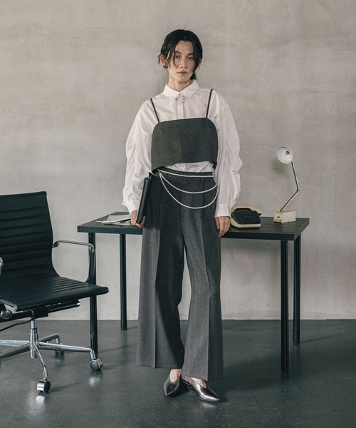 LEPSIM(レプシィム)の「《オフィスライン》パールベルトネックレス 592483(ネックレス・レディース・アイボリー・ONE SIZE)」の5枚目の写真