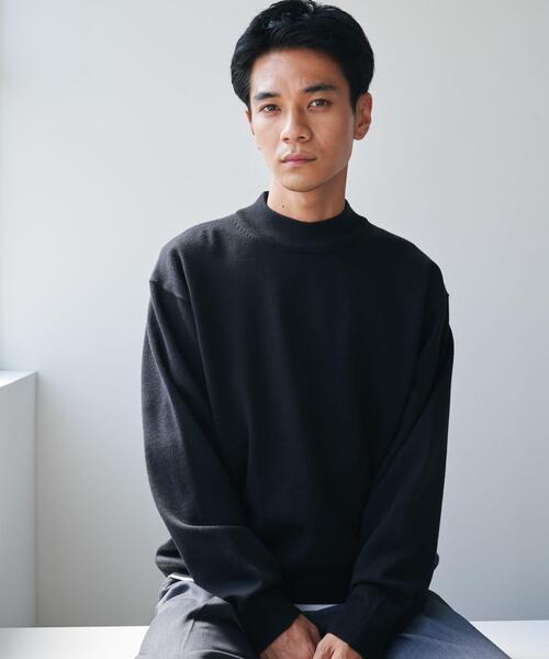 仁村紗和さん着用』『UR TECH 200日ニット』 モックネック（ニット