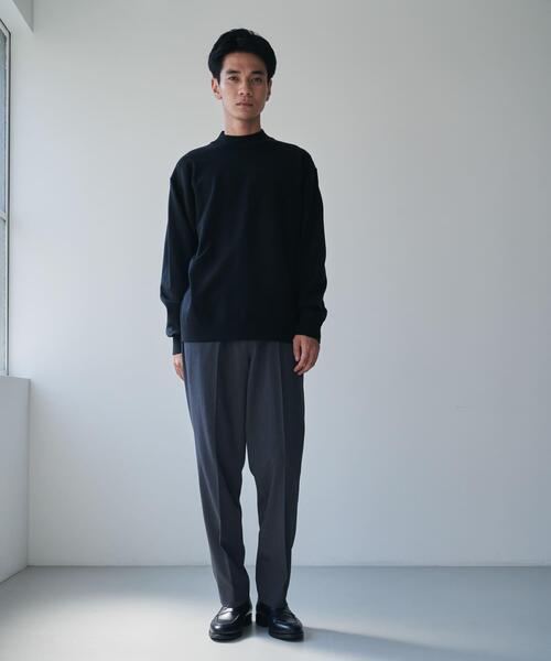 セール】『仁村紗和さん着用』『UR TECH 200日ニット』 モックネック