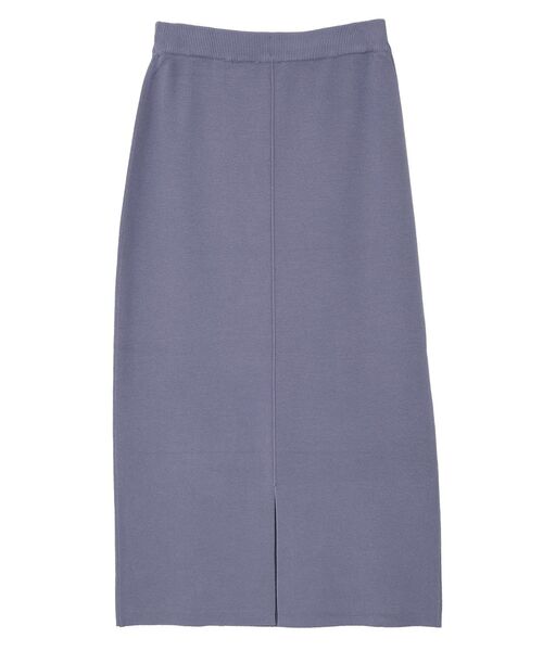 AMERICAN HOLIC（アメリカンホリック）の「バイパチ総針ニットタイトスカート（スカート・レディース・ブラック/杢グレー/ダークグリーン/パープル・S/M/L）」の18枚目の写真