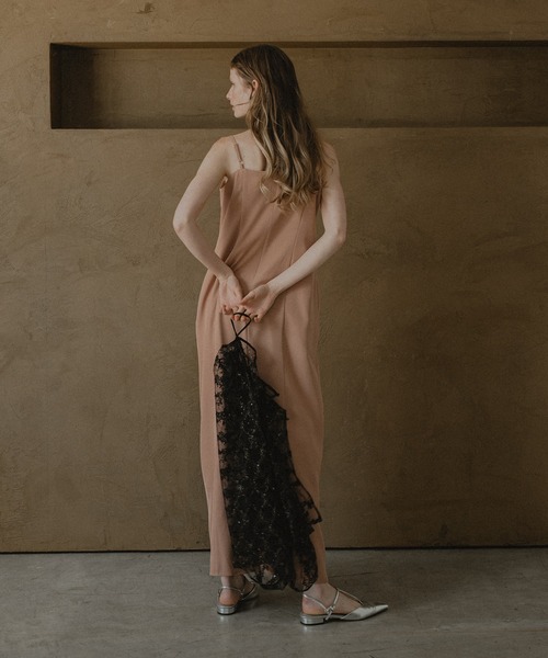 et.UNiVER（エトユニベール）の「Midnight sparkle dress set（ドレス・レディース・ブラック/チャコール/ピンクベージュ・LARGE/MEDIUM/SMALL）」の18枚目の写真