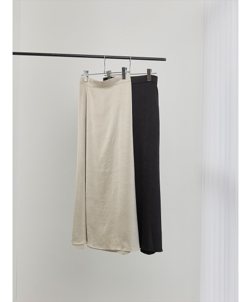 amel（エイメル）の「【RE ARRIVAL】マットサテンフレアスカート / ブラック（スカート・レディース・ブラック・FREE）」の17枚目の写真