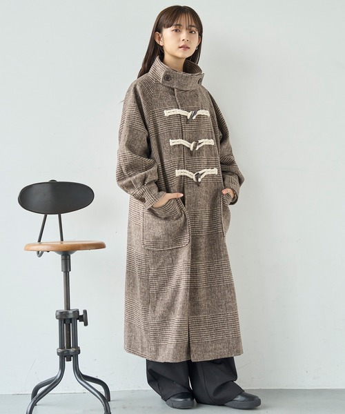 ロングダッフルコート【585108】（ダッフルコート）｜mil（ミル）の