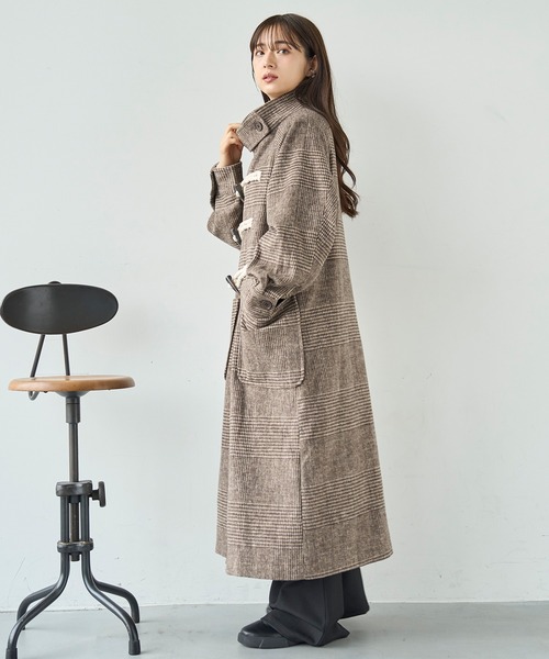 セール】ロングダッフルコート【585108】（ダッフルコート）｜mil